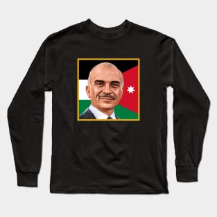 King Hussain Bin Talal Long Sleeve T-Shirt